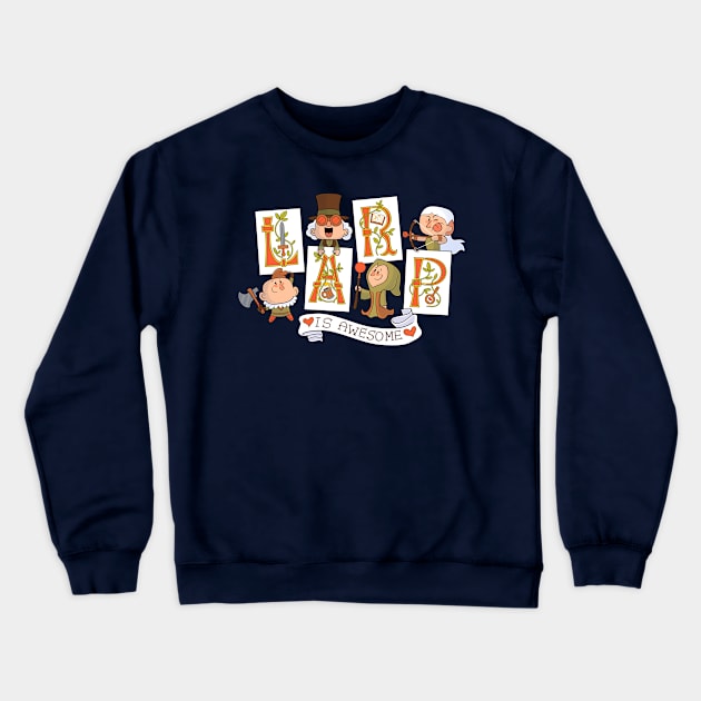 Larp is awesome Crewneck Sweatshirt by Queenmob